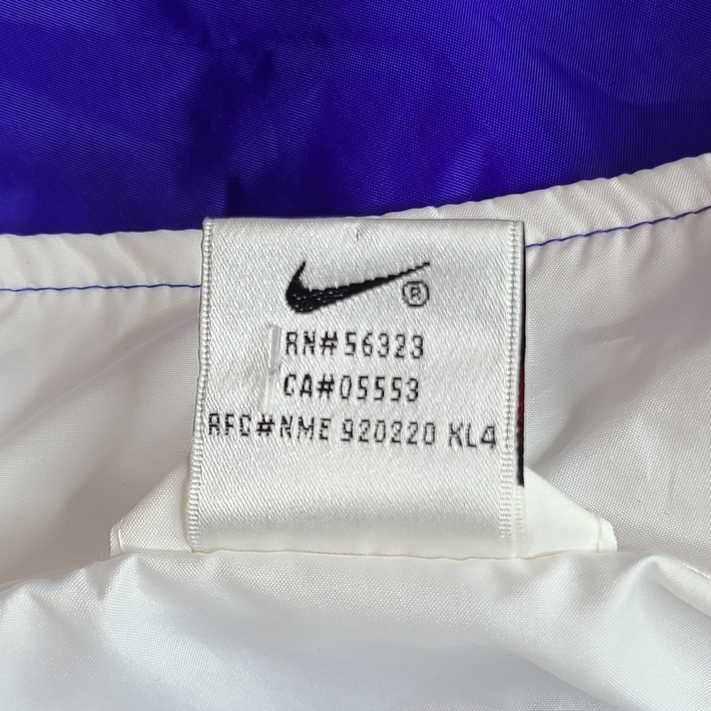 Nike Vintage Color Block Full Zip Vest Large - Picture 9 of 10